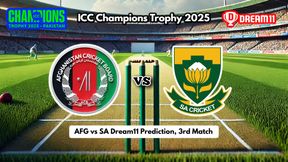AFG vs SA Dream11 Prediction, Champions Trophy 2025: Afghanistan vs South Africa Fantasy XI, Captain & Vice Captain Picks