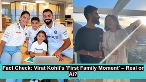 Fact Check: Virat Kohli ‘First Family Moment’ — Real Deal or Just Another Ai-Generated Fiction?