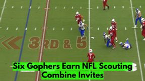 Six Gophers Earn NFL Scouting Combine Invites, Setting New Record