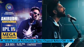 IPL 2025 Opening Ceremony: Anirudh Ravichander Sets Chepauk Ablaze with an Electrifying Performance before CSK vs MI!