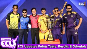 ECL 2025 Points Table, Schedule, Results Updated on March 15: Entertainers Cricket League 2025 - Chennai Smashers on Top, Bangalore Bashers, Dynamic Delhi, Lucknow Lions, Rajasthan Rangers, Mumbai Disruptors, Haryanvi Hunters