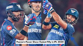IPL 2025: Nicholas Pooran Blazes Fastest Fifty of the Season, Torches Former Team SRH!