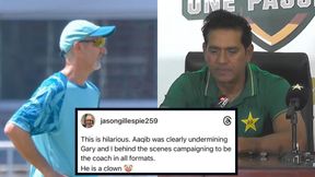 Jason Gillespie calls Pakistan head coach Aaqib Javed a clown following Pak's Champions Trophy 2025 fiasco