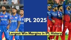 Largest Win Margins in IPL History: Which Team Had the Biggest Victory, From 2008 to IPL 2025? Featuring MI, RCB & More!