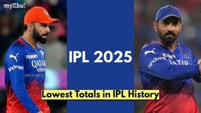 Lowest Totals in IPL History: Which Team has Scored the Fewest Runs in an Innings, from 2008 to IPL 2025? Virat Kohli’s RCB Tops List!