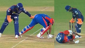 DC vs LSG IPL 2025: Rishabh Pant Pushes Kuldeep Yadav Out of Crease in Friendly Banter, Fans Can't Stop Laughing