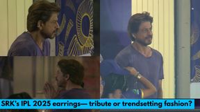 Shah Rukh Khan in IPL 2025: Mystery Behind  Show-Stopping Earrings – Tribute or Transformative IPL Fashion Era?