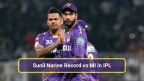 MI vs KKR: Sunil Narine Record Against Mumbai Indians & Stats at Wankhede Stadium Ahead Of IPL 2025 Match 12
