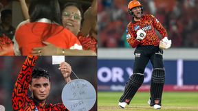 Kavya Maran hugs Abhishek Sharma Mother after stunning SRH victory against PBKS