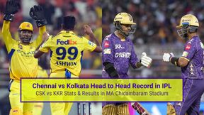 CSK vs KKR Head To Head Record, Stats & Results in MA Chidambaram Stadium, Chennai Ahead of IPL 2025 Match 25
