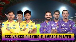 CSK vs KKR Playing 11: Ruturaj Out, Who Will Replace? Chennai Super Kings vs Kolkata Knight Riders Team News, Predicted Lineups