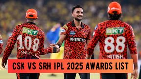 IPL 2025: CSK vs SRH Full List of Award Winners, Player of the Match, Stats, Post-Match Presentation