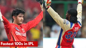 Fastest Century in IPL List Updated after Priyansh Arya Knock vs CSK in IPL 2025: Find out Fastest 100 by Indian batters and teamwise list