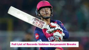 IPL 2025: List of Records Vaibhav Suryavanshi Breaks with Historic 35-Ball Century for Rajasthan Royals IPL 2025: List of Records Vaibhav Suryavanshi Breaks with Historic 35-Ball Century for Rajasthan Royals