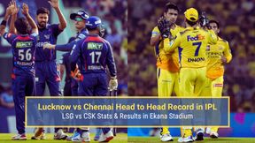 LSG vs CSK Head To Head Record, Stats & Results in Ekana Stadium, Lucknow Ahead of IPL 2025 Match 30