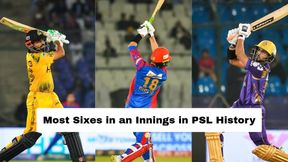Most Sixes in an Innings in PSL History: Feast Your Eyes on Top 9 Innings with Most Sixes That Shook Stadiums Ever!