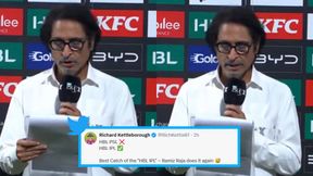Ramiz Raja's hilarious 'HBL IPL' goof up trolled by fans on social media