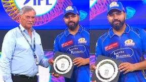 IPL 2025: Why Did Rohit Sharma Receive a Special Award from BCCI President Roger Binny Before MI vs SRH Clash?