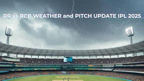 RR vs RCB Weather and Pitch Update IPL 2025: Sawai Mansingh Stadium Rain Prediction, Dew Factor, Pitch Report