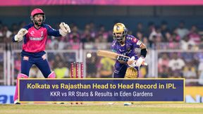 KKR vs RR Head To Head Record, Stats & Results in Eden Gardens, Kolkata Ahead of IPL 2025 Match 53 KKR vs RR Head To Head Record, Stats & Results in Eden Gardens, Kolkata Ahead of IPL 2025 Match 53