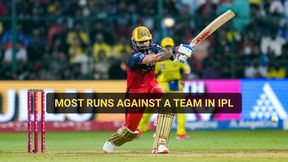 Most Runs Against a Team in IPL: Virat Kohli Takes Pole Position With 10th Fifty For RCB vs CSK Most Runs Against a Team in IPL: Virat Kohli Takes Pole Position With 10th Fifty For RCB vs CSK