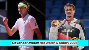 Alexander Zverev Net Worth 2025: Salary, Endorsements, House, Car & Financial Details