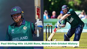 Paul Stirling Becomes First Irish Cricketer to Score 10,000 International Runs, leads Ireland vs West Indies with half-century Paul Stirling Becomes First Irish Cricketer to Score 10,000 International Runs, leads Ireland vs West Indies with half-century