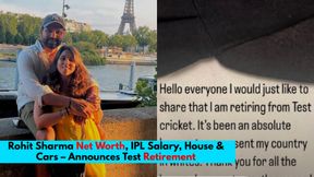 What Is Rohit Sharma Net Worth, IPL Salary, House, and Car Collection? MI Stalwart Announces Test Retirement at 38