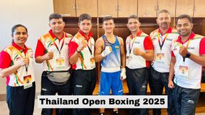 Thailand Open Boxing 2025: Sanju MS, Pawan Bartwal Cruise into Next Round with Commanding Wins Thailand Open Boxing 2025: Sanju MS, Pawan Bartwal Cruise into Next Round with Commanding Wins