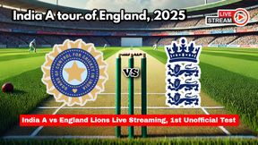India A vs England Lions Live Streaming, 1st Unofficial Test, Day 3: How to Watch IND-A vs ENG-L Telecast on TV and Online?