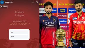 RCB vs PBKS: '18 years, 2 Virgins.....' - Durex Advertisement ahead of IPL 2025 Final floors Netizens, Fans demand Gold Medal, Oscar, Orange Cap!! RCB vs PBKS: '18 years, 2 Virgins.....' - Durex Advertisement ahead of IPL 2025 Final floors Netizens, Fans demand Gold Medal, Oscar, Orange Cap!!