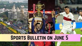 Sports Bulletin on June 5: RCB's Victory Celebration Stampede to Cristiano Ronaldo's Nations League Final