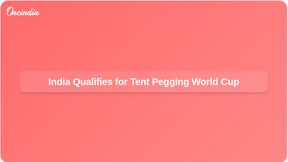 India Secure Spot in Tent Pegging World Cup Finals in Jordan After Winning Six Medals
