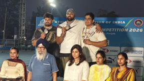 Tajinderpal Singh Toor on track, wins shot put gold with a distance of 20.51m Tajinderpal Singh Toor on track, wins shot put gold with a distance of 20.51m