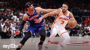 CJ McCollum Delivers Late Clutch Jumper To Give Hawks 2-1 Lead Over Knicks
