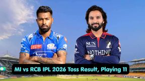 MI vs RCB Toss Result, Playing 11: MI win the Toss and Bowl First, Lineups Announced