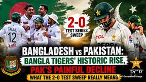 Bangladesh vs Pakistan: Historic Rise for Bangla Tigers, New Low for Pakistan in Test Cricket Bangladesh vs Pakistan: Historic Rise for Bangla Tigers, New Low for Pakistan in Test Cricket
