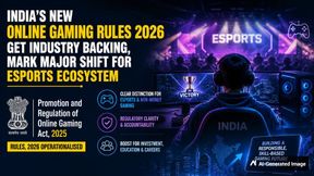 India's New Online Gaming Rules 2026 Get Industry Backing, Mark Major Shift for Esports Ecosystem India's New Online Gaming Rules 2026 Get Industry Backing, Mark Major Shift for Esports Ecosystem