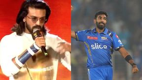 Why Telugu Actor Ram Charan has said 'Sorry' to Jasprit Bumrah? Viral Video Results in Swift Apology Why Telugu Actor Ram Charan has said 'Sorry' to Jasprit Bumrah? Viral Video Results in Swift Apology