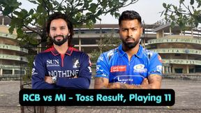 RCB vs MI Toss Result, Playing 11: IPL 2026 Match 54 Who Won Toss, Lineups