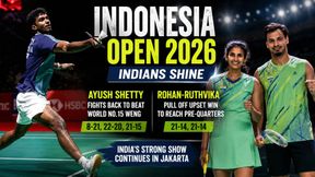 Indonesia Open 2026: Ayush Shetty Stuns World No.15 Weng Hong Yang; Rohan-Ruthvika March Into Pre-Quarterfinals Indonesia Open 2026: Ayush Shetty Stuns World No.15 Weng Hong Yang; Rohan-Ruthvika March Into Pre-Quarterfinals