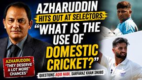 'What Is the Use of Domestic Cricket?' Azharuddin Questions Selectors Over Aqib Nabi, Sarfaraz Khan Snubs 'What Is the Use of Domestic Cricket?' Azharuddin Questions Selectors Over Aqib Nabi, Sarfaraz Khan Snubs