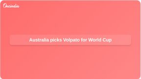 FIFA World Cup 2026: Cristian Volpato joins Australia squad after Italy eligibility switch FIFA World Cup 2026: Cristian Volpato joins Australia squad after Italy eligibility switch
