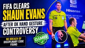 FIFA Clears VAR Official Shaun Evans After Review of Controversial Hand Gesture at World Cup FIFA Clears VAR Official Shaun Evans After Review of Controversial Hand Gesture at World Cup