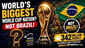 The World's Biggest FIFA World Cup Nation Isn't Brazil - It's This Country With 342 Million People The World's Biggest FIFA World Cup Nation Isn't Brazil - It's This Country With 342 Million People