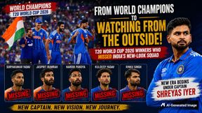 From T20 Champions to Missing Out: Suryakumar Yadav, Rinku Singh Among Five World Cup Winners Missing From Shreyas Iyer-led India T20 Squad From T20 Champions to Missing Out: Suryakumar Yadav, Rinku Singh Among Five World Cup Winners Missing From Shreyas Iyer-led India T20 Squad