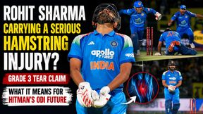 Rohit Sharma's ODI Future Under Cloud? Report Claims Serious Grade 3 Hamstring Tear Rohit Sharma's ODI Future Under Cloud? Report Claims Serious Grade 3 Hamstring Tear