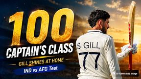 Shubman Gill Slams Home-Ground Century Against Afghanistan, Crosses 1,000 Test Runs as India Captain Shubman Gill Slams Home-Ground Century Against Afghanistan, Crosses 1,000 Test Runs as India Captain