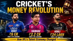 Vaibhav Sooryavanshi vs Rohit Sharma and Virat Kohli: The IPL Salary Gap That Shows How Cricket Has Changed Vaibhav Sooryavanshi vs Rohit Sharma and Virat Kohli: The IPL Salary Gap That Shows How Cricket Has Changed