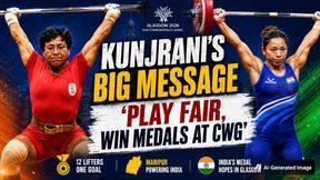 CWG 2026: Kunjarani Devi Backs Indian Weightlifters for Glasgow Glory, Urges Athletes to 'Play Fair' CWG 2026: Kunjarani Devi Backs Indian Weightlifters for Glasgow Glory, Urges Athletes to 'Play Fair'